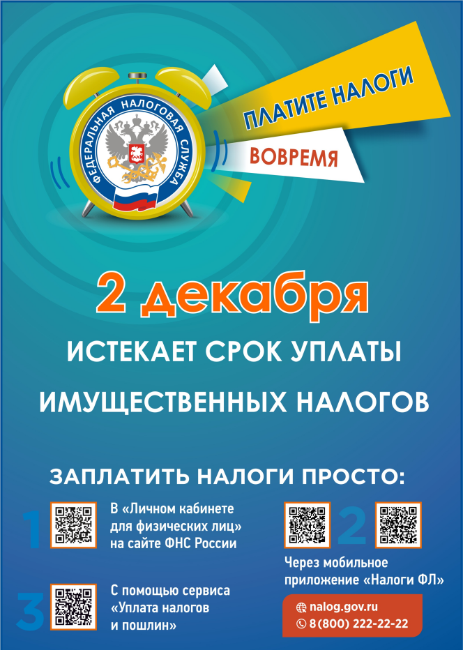 Платите налоги вовремя!.