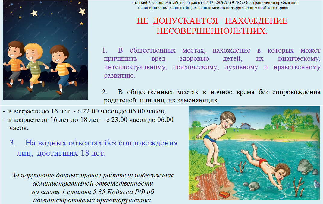 Безопасность на водоёмах в летний период.